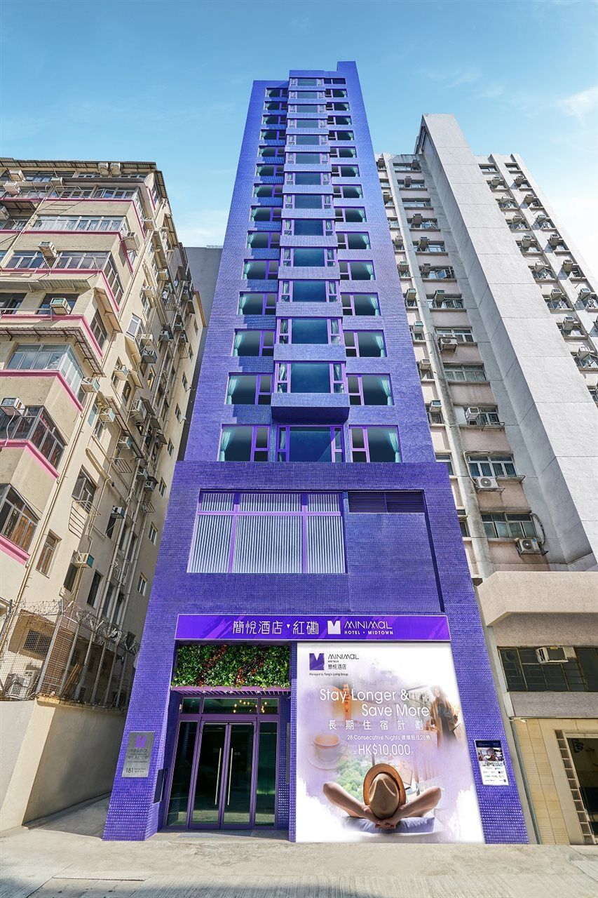 Minimal Hotel Midtown Hongkong Exterior foto